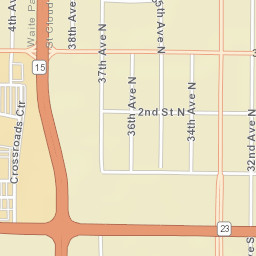 3301-3399 3rd Street North Saint Cloud MN Street Map