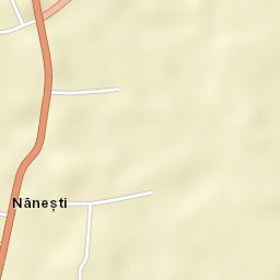 Năneşti Street Map