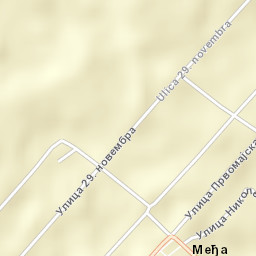 Međa Street Map