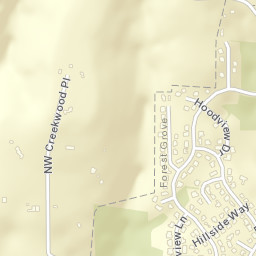 3411 Ivy Crest Court, Forest Grove, OR Street Map