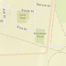 1100 Railroad Ave, Prentice, WI 54556 Street Map