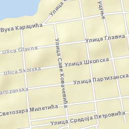 Bačko Gradište Street Map