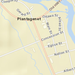 Plantagenet Street Map