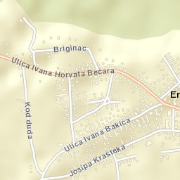 Erdut Street Map
