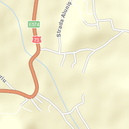 Comuna Bran Street Map