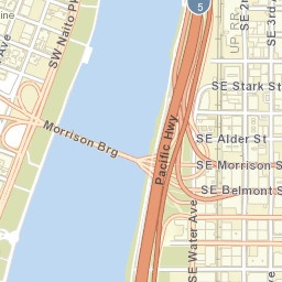 1020 Southwest Naito Parkway, Portland, OR Street Map