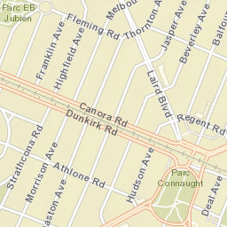 Mont-Royal Street Map