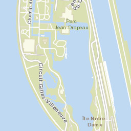 1 Gilles Villeneuve Circuit, Montreal, QC H3C 6A1 Street Map