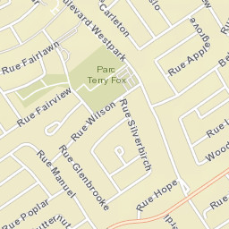 Dollard-Des Ormeaux Street Map