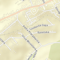 Našice Street Map
