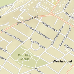 Westmount Street Map