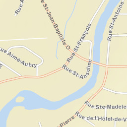 Rigaud Street Map