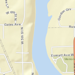 211 W 2nd Street North, Ladysmith, WI  Street Map