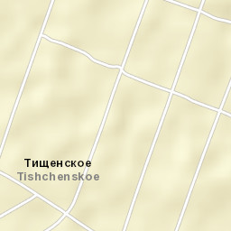 Tishchenskoye Street Map