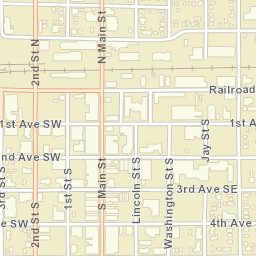 104 S Lincoln St, Aberdeen, SD 57401, USA Street Map