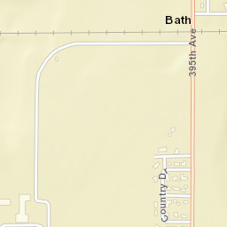 13252-13274 395th Avenue, Bath, SD Street Map