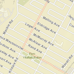 Côte-Saint-Luc Street Map