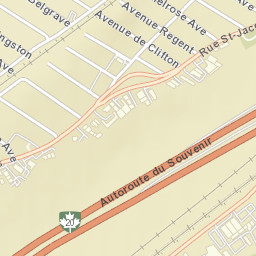 Saint-Raymond Street Map