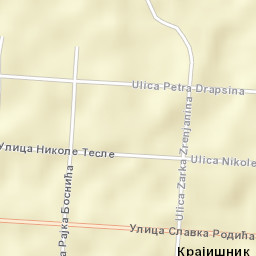 Krajišnik Street Map