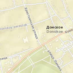 Donskoye Street Map