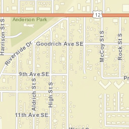 501 South Boyd Street, Aberdeen, SD Street Map