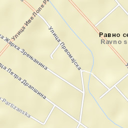 Ravno Selo Street Map