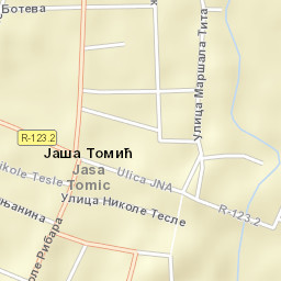 Jaša Tomić Street Map