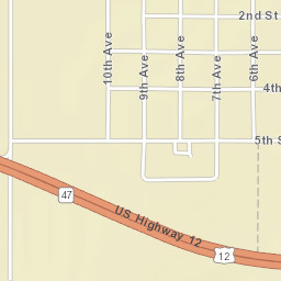 5th Street, Bowdle, SD 57428 Street Map