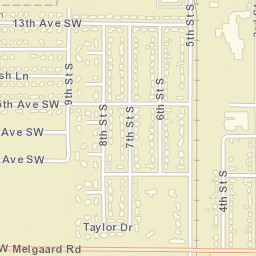 1701-1709 South 8th Street, Aberdeen, SD Street Map