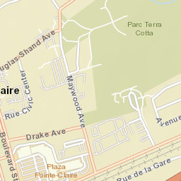 Pointe-Claire Street Map