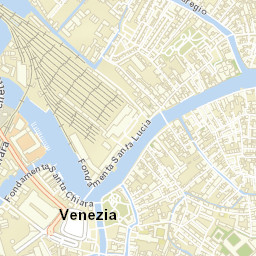 Venice, Italy Street Map