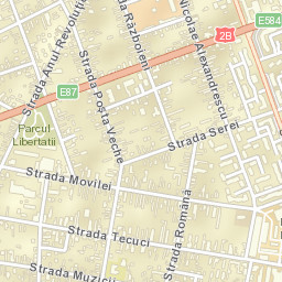 Municipiul Galaţi Street Map