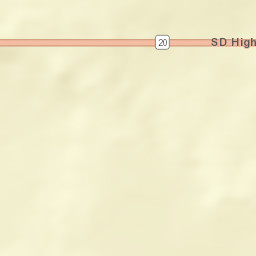South Dakota 20, Meadow, SD 57644 Street Map
