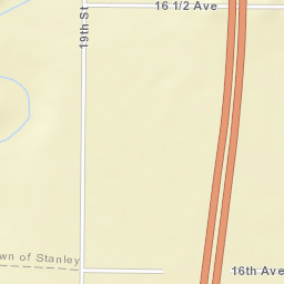 1629-1631 19th Street, Cameron, WI  Street Map