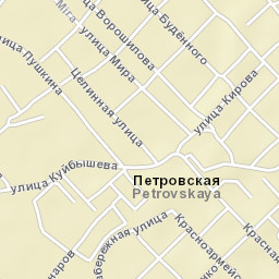 Petrovskaya Street Map