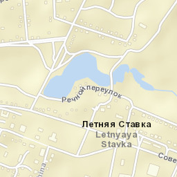 Letnyaya Stavka Street Map