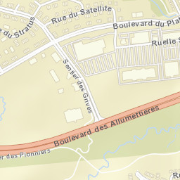le Plateau Street Map