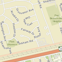 Beaconsfield Street Map