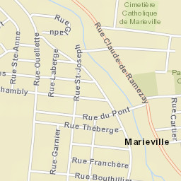 Marieville Street Map