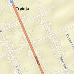 Trpinja Street Map