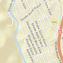 Petroşani Street Map