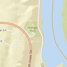 Saint Croix Trail, Taylors Falls, MN 55084 Street Map