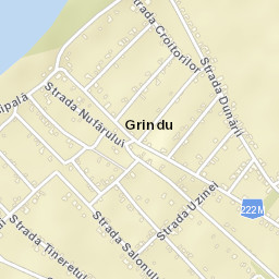 Comuna Grindu Street Map