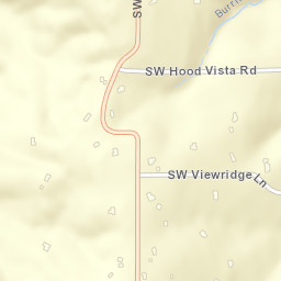 36050 Southwest Bald Peak Road, Hillsboro Street Map