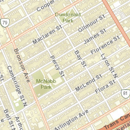 Ottawa Street Map