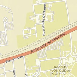 Sainte-Anne-de-Bellevue Street Map