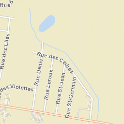 Saint-Lazare Street Map