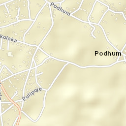 Podhum Street Map