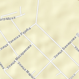 Aradac Street Map
