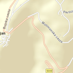 Grožnjan Street Map